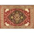 thumbnail image 1 of Ahgly Company Indoor Rectangle Persian Brown Traditional Area Rugs, 2' x 3', 1 of 4