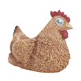 thumbnail image 2 of Maceta de gallina con forma de animal simulado, maceta versátil con energía solar Amarillo, 2 of 9