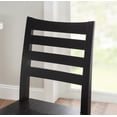 thumbnail image 6 of Linon Holdrege 22" High Back Counter Stools, Set of 2, Black, 6 of 12