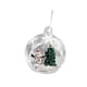 thumbnail image 1 of Bola Colgante de Navidad de Cristal Transparente Gloria para Decoración de Fiesta, 1 of 8