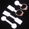 thumbnail image 6 of 100pcs Blank Paper Price Tags Stickers Jewelry Labels Ring Necklace Display Card Packaging Self-Sticker Hangtag Wholesale A-round 100pcs, 6 of 6