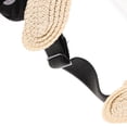 thumbnail image 3 of Sombrero con visera para mujer, sombrero grande de ala ancha, sombrero plegable de verano con visera para niña, 3 of 7