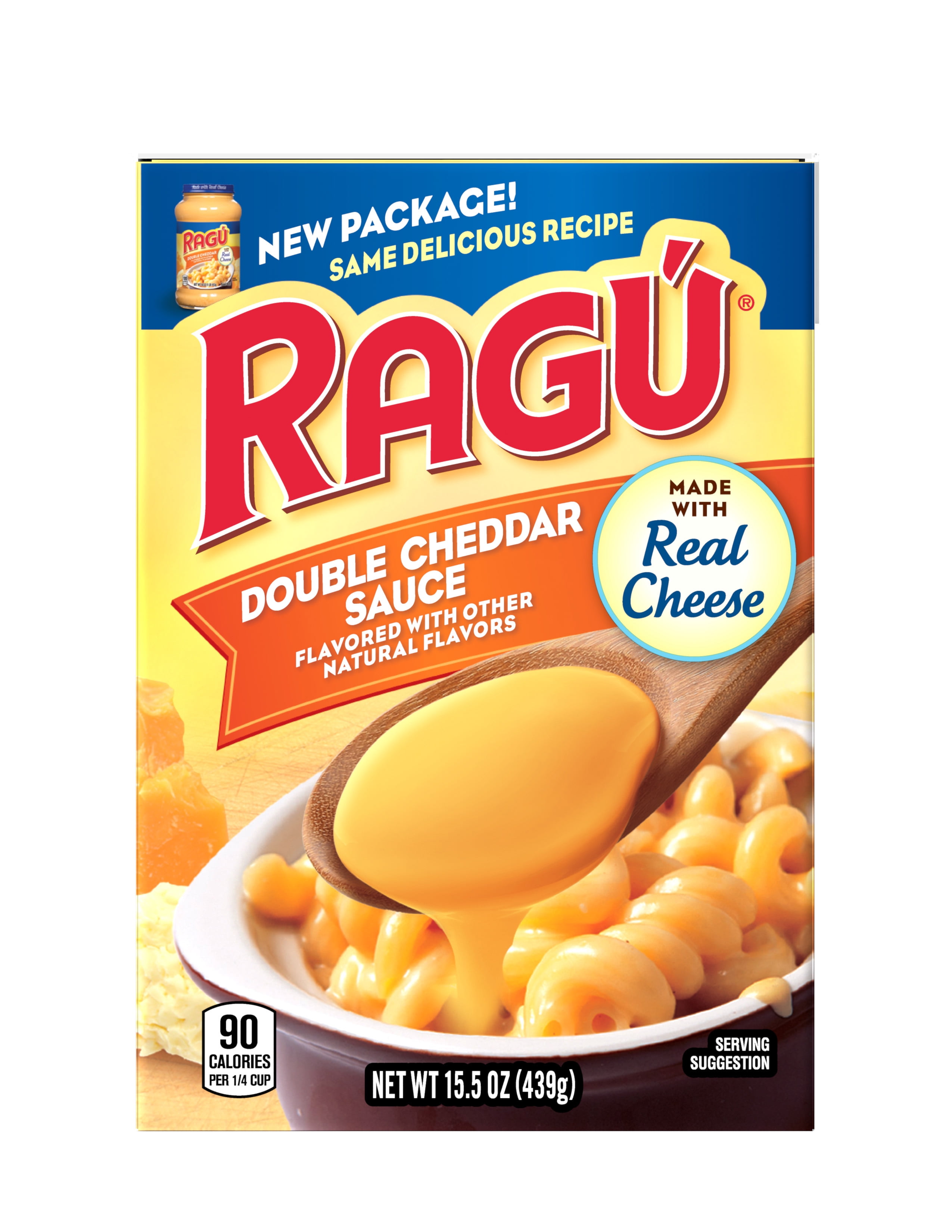 Ragu Double Cheddar Cheese Sauce, Responsibly Sourced Tetra Pak