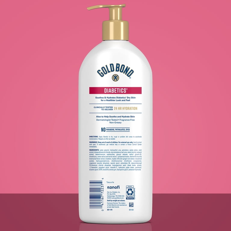 Gold Bond Diabetic Dry Skin Relief Lotion, 21 oz Value Size photo 2