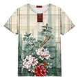 thumbnail image 5 of Lightweight Tops & Blouses Short Sleeve Shirts for Women V Neck Try Before You Buy Womens Clothing Cute Summer Tops for Women Trendy Warehouse Today Shipping, 5 of 5