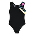 thumbnail image 5 of YONGHS Kids Girls Gymnastics Leotards Shiny Metallic Ballet Dance Bodysuit, 5 of 5
