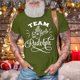 thumbnail image 1 of Camisetas Vintage para hombre, trajes navideños, ropa con gráfico de Papá Noel, ropa informal estilo Hip Hop con cuello redondo Extra grande para hombre, camisetas 2023, 1 of 4