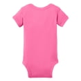 thumbnail image 5 of Yellow Rooster Infant Short Sleeve Baby Rib Bodysuit Hot Pink 24M, 5 of 5