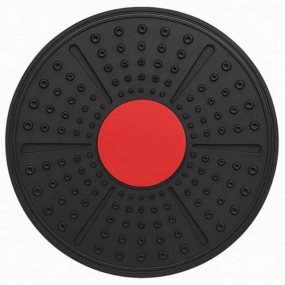 Balance Board 360° Rotating Core Strength & Stability Trainer for Home Gym, Fitness, Physical Therapy & Rehabilitation, Non-Slip Textured Wobble Board for Balance