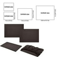 thumbnail image 3 of Btomtd 4Piece Fitted Sheet Set in Solid Color Imitation Satin Home Textile Collection Queen Comforter Set Bedding Set with Fitted Sheet Flat Sheet and 2 Pillowcases, 89.76'x101.96', Coffee, 3 of 6