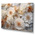 thumbnail image 2 of Designart "Explosion Of Petals IV" Ranunculus Canvas Art Print, 2 of 7