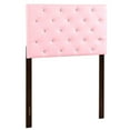 thumbnail image 2 of Home Bedroom Furniture Super Nova 2 Pink Tufted Twin Headboard, 2 of 6