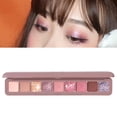 thumbnail image 3 of TISHITA 9 Colors Long-lasting Matte Shimmers Eyeshadow Palette Eye Shadow Makeup Beauty Nine Color, 3 of 7