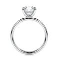 thumbnail image 2 of Bella Jewel Wedding Rings - 14K White Gold Plated Rings - Round Cut Brilliant 1.9 Ct Diamond Rings For Women's - Solitaire Diamond Rings for Women's - Simple Stone Diamond Rings for Women's, 2 of 3