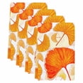 thumbnail image 2 of Burnt Orange Leaves Kitchen Towels Set of 4, Elegant Botanical Vintage Art Absorbent Dish Towels for Kitchen, Microfiber Hand Towel, Quick Drying Tea Towel for Cleaning Decorative Dishcloths, 2 of 7