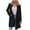 Black, variant on Women's Blazer Business Casual Lightweight Suit - Long Sleeve Work office Jacket with Pockets Hot Pink S(S)