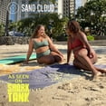 thumbnail image 2 of Toalla de playa Sand Cloud Turkish 100% algodón orgánico Flower, 2 of 5