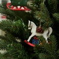 thumbnail image 4 of Christmas Tree Decorations, Rocking Horse Pendant With Gift Boxes Hanging Ornament For holiday and home Scene Layout Party Christmas Decor Small Pendants, 4 of 8