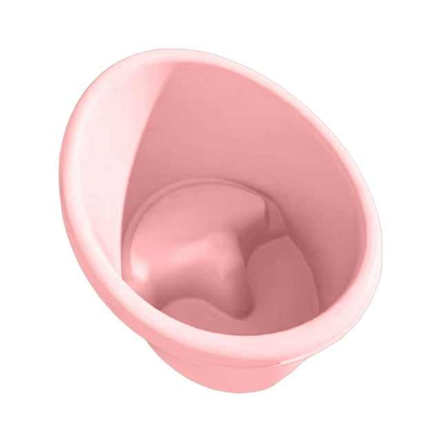 Cubo de baño para bebé con asiento de apoyo, cubo portátil para baby shower, bañera para niños y niñas de 0 a 2 años Rosa