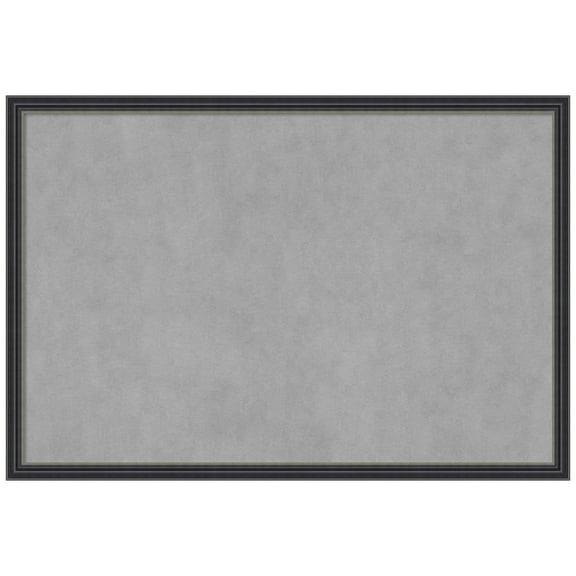 Amanti Art Stylish Black Framed Magnetic Board 38 x 26 in.