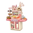 thumbnail image 4 of Juego de cocina CUTICAT Juguete de educación temprana con luces Rosa juego de simulación de cocina, 4 of 8