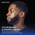 thumbnail image 3 of RED Pro GROOMANE Beard & Lineup Color Enhancement for Airbrush, Natural Semi-Permanent Barber Beard Dye, Long-Lasting Gray Coverage, Men Hairline Color (Jet Black (Concentrate), 3.5 fl.oz), 3 of 11