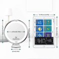 thumbnail image 2 of 7x Magnifying Mirror Travel Led Lighted Makeup Mirror With Suction Cup Wall Mounted Magnifying Mirror 360 Rotation Free Standing Mirror Ideal For Shav, 2 of 4