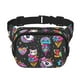 thumbnail image 1 of Fotbe Cat Icecream Cangurera Cuadrada con Estampado de Doble Capa, Bolsa de Cintura Ajustable Mini para Hombres y Mujeres, 1 of 9