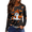 Ginger, variant on Womens Long Length Sleeve Tops Casual Fall Midsummer Witches Gather T-Shirt Halloween Pumpkin T-Shirts