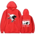 thumbnail image 1 of Malcolm Todd 2025 Tour Merch Chandails à Capuchon Femmes Hommes Chandail en Molleton Décontracté à Manches Longues Vêtements de Mode, tTP, Rouge, 1 of 3