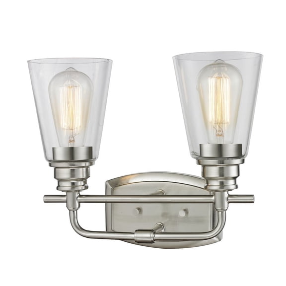 Z-Lite 428-2V Annora 2 Light 13" Wide Vanity Light - Nickel