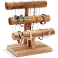 thumbnail image 1 of Organizador de Pulseras ProCase de Madera de 3 Niveles 20x14x31 cm, 1 of 8