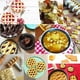 thumbnail image 3 of 37 piezas de rodillos manuales para hacer fideos, espaguetis, galletas, masa, cortadores de masa, herramienta para cocinar y hornear (blanco y azul), 3 of 7
