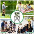 thumbnail image 7 of Blooming Flowers Portable Camping Chair Small for Kids Outdoor Folding Beach Chair Fishing Chair Lawn Chair with Carry Bag, 7 of 7