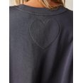 thumbnail image 4 of Womens Oversized Sweatshirt Dress Long Sleeve Crewneck Pullover Tops Relaxed Fit Sweatshirts Mini Dress, 4 of 6