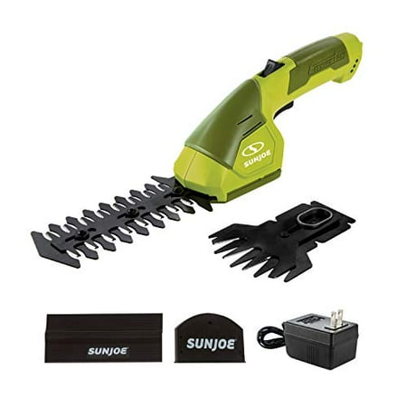 Sun Joe 7.2-Volt 2-in-1 1250-RPM Cordless Grass Shear / Shrubber ...