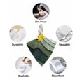 thumbnail image 6 of Boanket Sage Green Ombre Cloth Napkins Set of 8, Holiday Napkins for Baby Shower, Modern Abstract Geometric Art Washable Reusable Dinner Napkins for Cocktail Wedding Party, 20 x 20 Inch, 6 of 7