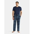 thumbnail image 3 of Holiday Time Men's Rolled Sleep Pants with Pockets, Size S-2XL, 3 of 6