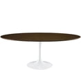 thumbnail image 2 of Hawthorne Collection 78" Oval Dining Table in Walnut, 2 of 3