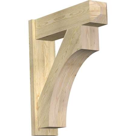 

8 W x 30 D x 34 H Westlake Rough Sawn Craftsman Outlooker Douglas Fir