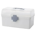 thumbnail image 1 of Caja de Almacenamiento de medicamentos Sunnimix Organizador de Contenedores de primeros auxilios 21.2x12x12.5CM, 1 of 7