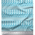 thumbnail image 1 of Soimoi Polyester Crepe Fabric Artistic Floral Printed Fabric 1 Yard 42 Inch Wide, 1 of 3