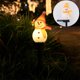 thumbnail image 1 of Lámpara de suelo decorativa navideña con forma de muñeco de nieve solar para exteriores, resistente al agua, para paisaje y patio, 1 of 6