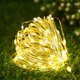 thumbnail image 4 of Guirnalda de luces LED de alambre de cobre de 10 m con pilas, guirnalda de luces de hadas para decoración navideña, para bodas y fiestas, 4 of 6