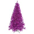 thumbnail image 1 of Vickerman B982071 7 ft. x 48 in. Purple Tree with 500 Purple Dural Mini Light, 1 of 1