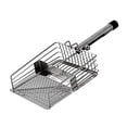 thumbnail image 1 of LOVIVER Cat Litter Multiuse Hollow Out Spoon Comfortable Gripping Portable Push Pull Cat Steel Handle, 1 of 8