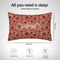thumbnail image 6 of Disketp American Football1 Satin Pillowcase For Hair And Skin - Satin Pillow Cases Standard Size 20x30 Inches With Zipper,Gifts For Women Men, 6 of 8