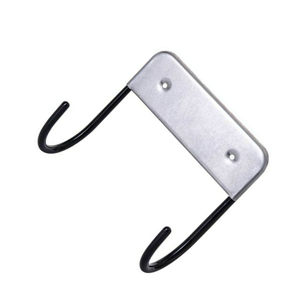 Matsuzay Estante de almacenamiento de hierro eléctrico montado en la pared, soporte de descanso, estante resistente al calor, soporte para tabla de Almacenamiento y organización del hogar Negro Matsuzay HA025555-02