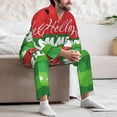 thumbnail image 7 of Balery Watermelon Hello Summer Pattern Pajama Sets for Men Long Sleeve 2 Piece Sleepwear Loungewear Sets Soft PJ's with Pockets Long Sleeve Comfy Pj Sets-XX-Large, 7 of 7