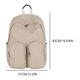 thumbnail image 2 of Mochila Escolar Color Sólido Nailon Informal para Mujeres Y Hombres, 2 of 9